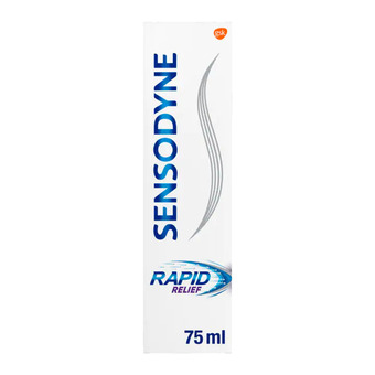 Jumbo Sensodyne rapid relief tandpasta voor gevoelige tanden 75ml aanbieding