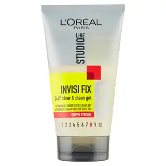 Jumbo Studio line invisi fix clear & clean gel 150ml aanbieding