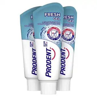 Jumbo Prodent tandpasta fresh gel 3 x 75ml aanbieding