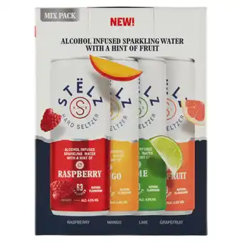 Jumbo Stëlz hard seltzer mix 4-pack aanbieding