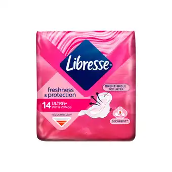 Jumbo Libresse ultra thin normal wings maandverband 14 stuks aanbieding