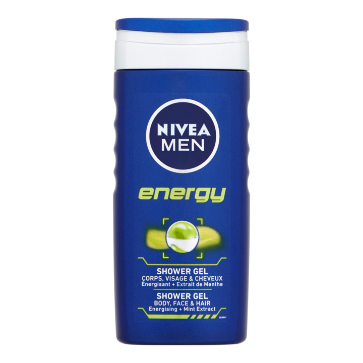 Nivea men energy shower gel 250ml aanbieding bij Jumbo