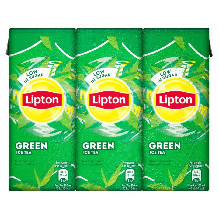 Lipton ice tea green original 6 x 200ml aanbieding bij Jumbo