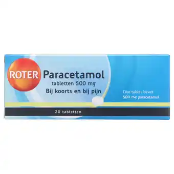 Jumbo Roter paracetamol 500 mg tabletten 20 stuks aanbieding