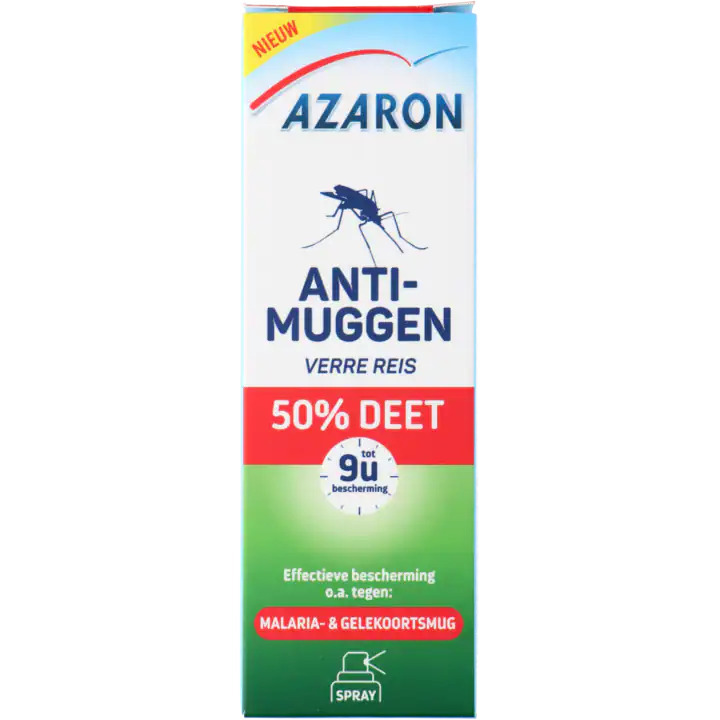 Azaron antimuggen spray 50 deet 50ml aanbieding bij Jumbo