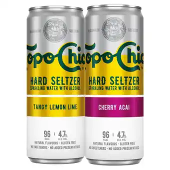 Jumbo Topo chico hard seltzer 2 x 330ml aanbieding