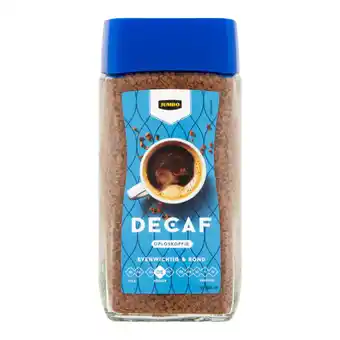 Jumbo Jumbo decaf oploskoffie 100g aanbieding