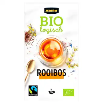 Jumbo Jumbo rooibos thee biologisch 20 stuks aanbieding