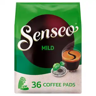 Jumbo Senseo mild coffee pads 36 stuks 250g aanbieding