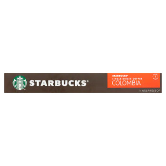 Jumbo Starbucks nespresso colombia medium roast 10 stuks aanbieding