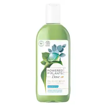 Jumbo Dove powered by plants douchegel oil body wash eucalyptus 250ml aanbieding