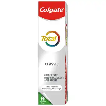 Jumbo Colgate total classic tandpasta 75ml aanbieding