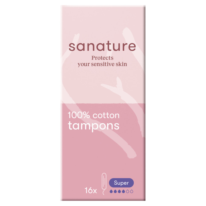 Sanature tampons super 16 stuks aanbieding bij Jumbo