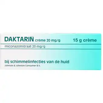 Jumbo Daktarin creme 20 mg/g 15gr uad aanbieding