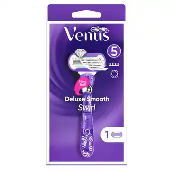 Jumbo Venus deluxe smooth swirl scheermesje - 1 mesje aanbieding