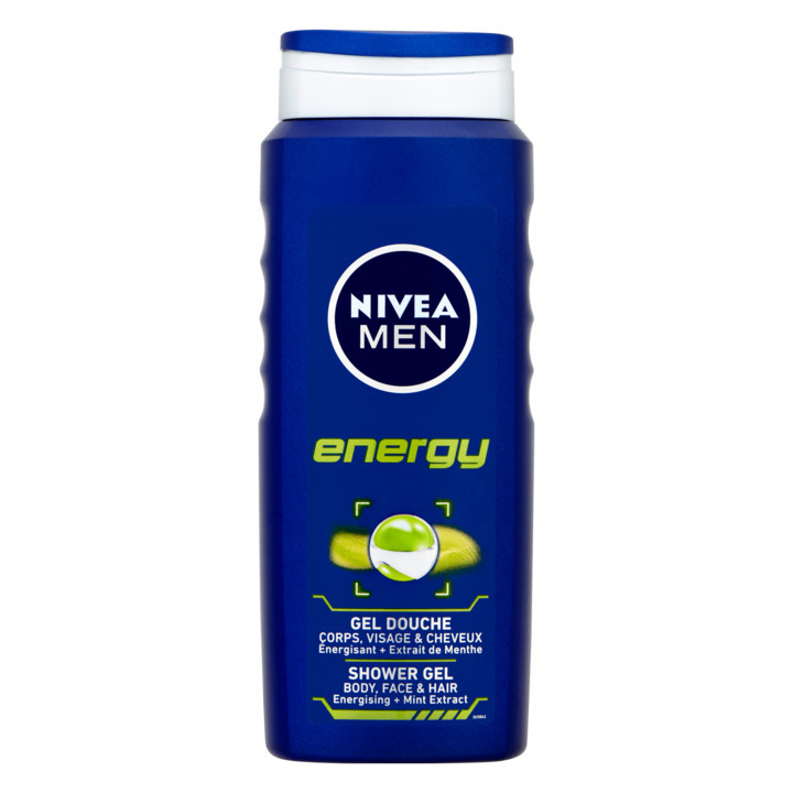 Nivea men energy shower gel 500ml aanbieding bij Jumbo
