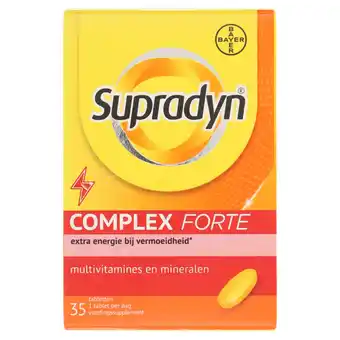 Jumbo Supradyn complex forte, multivitamine voor extra energie, 35 tabletten aanbieding