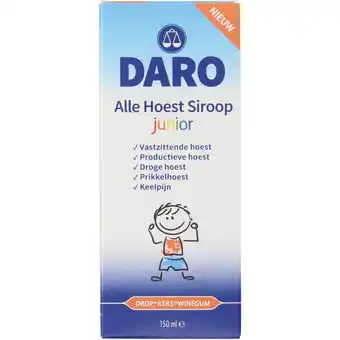 Jumbo Alle hoest siroop junior 150ml aanbieding