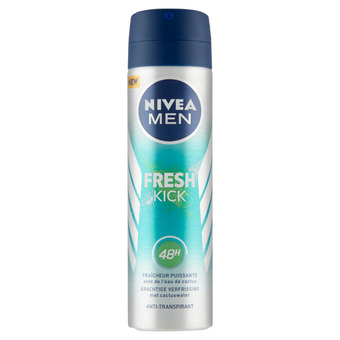 Jumbo Nivea men fresh kick anti-transpirant 150ml aanbieding