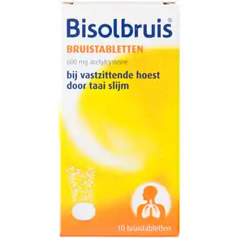 Jumbo Bisolbruis bruistabletten 600 mg, 10 stuks aanbieding