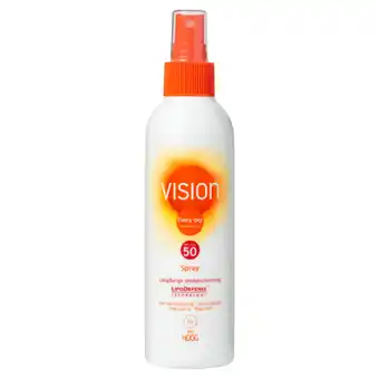 Jumbo Vision zonnebrand spray spf50 200ml aanbieding