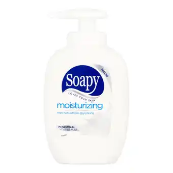 Jumbo Soapy moisturizing met natuurlijke glycerine 300 ml (tijdelijk geleverd zonder pompje) aanbieding