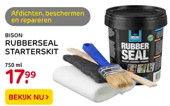 Praxis Bison rubberseal starterskit 750ml aanbieding