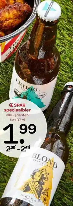 Spar Spar speciaalbier aanbieding