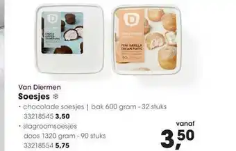 HANOS Van diermen soesjes aanbieding