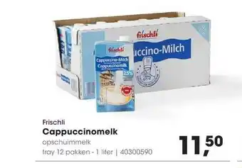 HANOS Frischli cappuccinomelk aanbieding