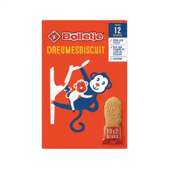 Jumbo Bolletje dreumesbiscuit vanaf 12 maanden 10 x 2 stuks 150g aanbieding