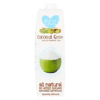 Jumbo Coconut grove 100% natural coconut water 1l aanbieding