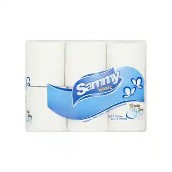 Jumbo Sammy basic toiletpapier 12 rolls aanbieding