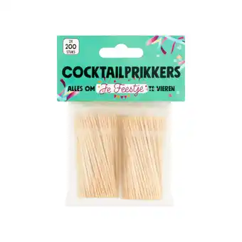 Jumbo Cocktailprikkers 400 stuks aanbieding