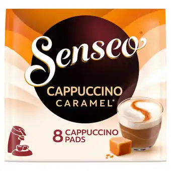 Jumbo Senseo cappuccino caramel koffiepads 8 stuks aanbieding