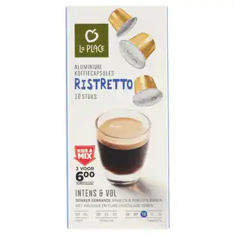 Jumbo La place koffiecups ristretto 10 stuks aanbieding