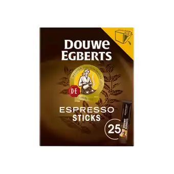 Jumbo Douwe egberts espresso sticks oploskoffie 25 stuks aanbieding