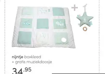 Baby & Tiener nijntje boxkleed + gratis muziekdoosje aanbieding