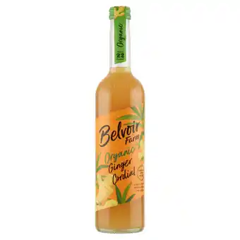 Jumbo Belvoir farm organic ginger cordial 500ml aanbieding