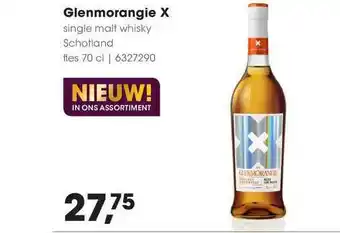 HANOS Glenmorangie x single malt whisky schotland aanbieding