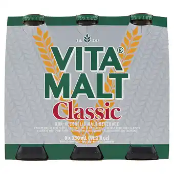 Jumbo Vita malt - classic - alcoholvrij - fles - 6 x 330ml aanbieding