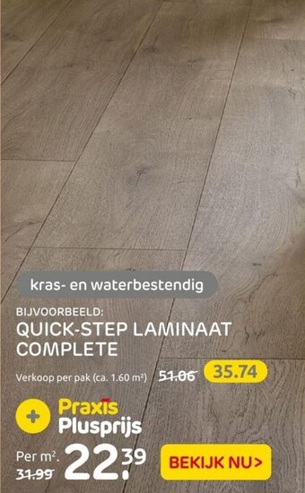 Praxis Quick-Step Laminaat Complete aanbieding