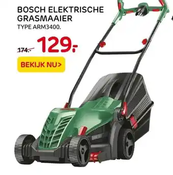 Praxis Bosch Elektrische Grasmaaier aanbieding