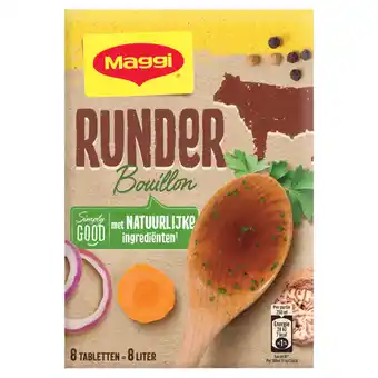 Jumbo Maggi natuurlijke bouillon rund 80g aanbieding