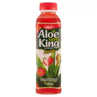 Jumbo Okf aloe vera king aardbeien smaak 500ml aanbieding