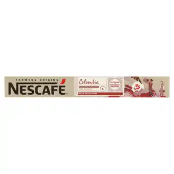 Jumbo Nescafé farmers origins colombia espresso decafé 10 stuks aanbieding