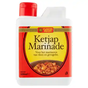 Jumbo Flower brand ketjap marinade 500ml aanbieding
