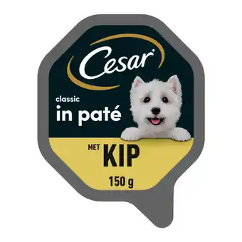 Jumbo Cesar classics maaltijdkuipje - kip - hondenvoer - 150g aanbieding