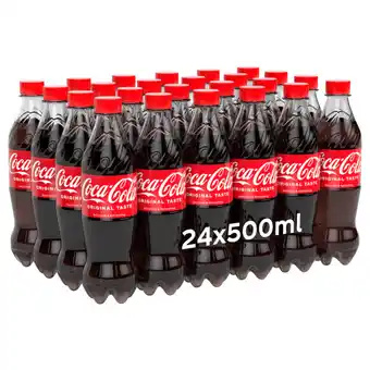 Jumbo Coca-cola original taste pet fles 24 x 500ml aanbieding