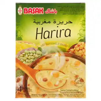 Jumbo Basak harira groene linzensoep met noodles en kikkererwten 135g aanbieding